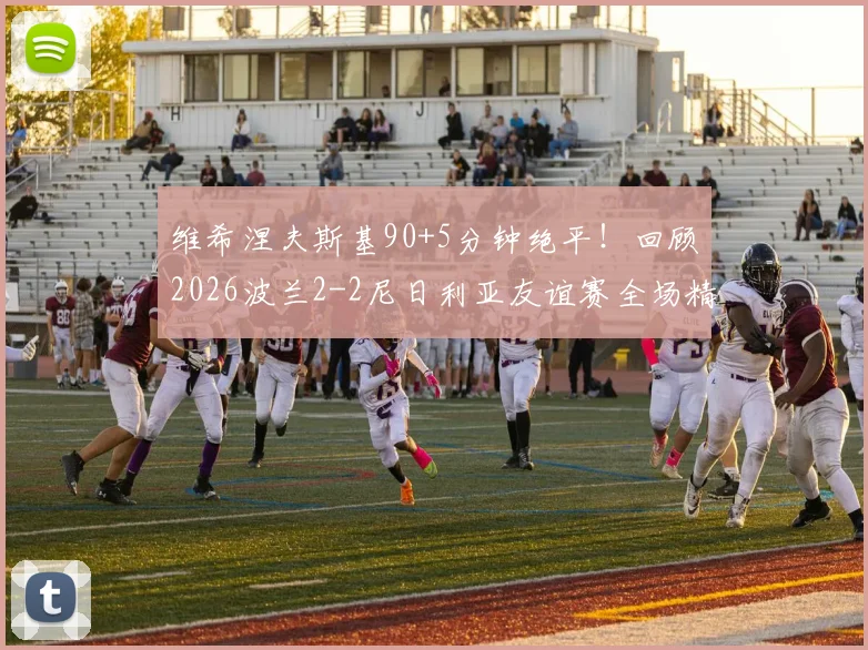 维希涅夫斯基90+5分钟绝平!回顾2026波兰2-2尼日利亚友谊赛全场精华与战术要点