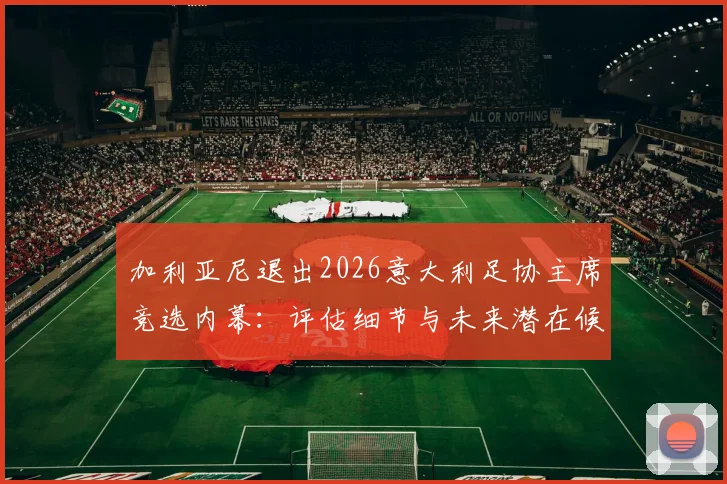 加利亚尼退出2026意大利足协主席竞选内幕：评估细节与未来潜在候选人分析